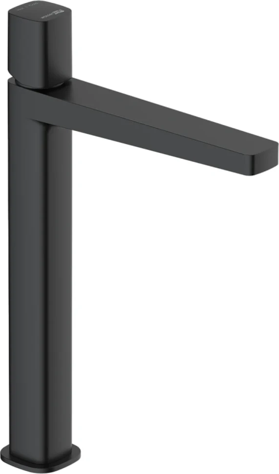 Смеситель для раковины Wasserkraft Nuthe 9103H черный soft-touch