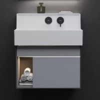 Тумба под раковину KERAMA MARAZZI Logica M 65 серая