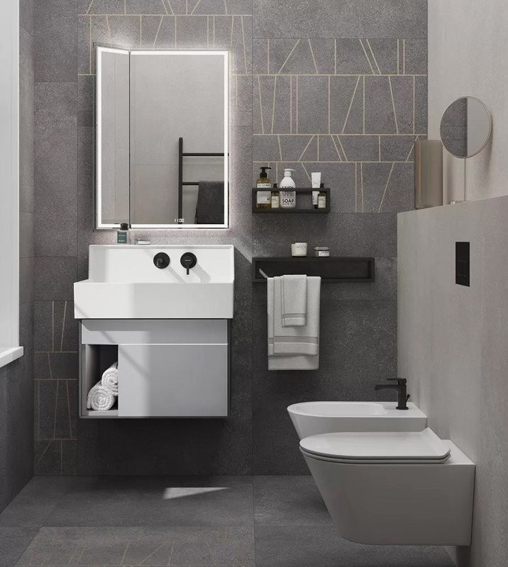 Тумба под раковину KERAMA MARAZZI Logica M 65 серая