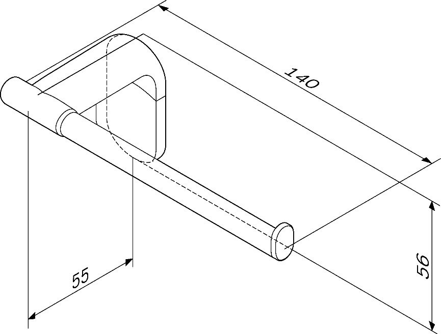 Набор Держатель AM.PM X-Joy A8434122 + Ершик A8433322