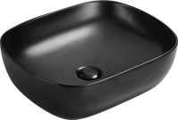 Накладная раковина SantiLine SL-1105MB черная матовая