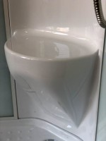 Душевая кабина Royal Bath HP RB 80HP6-WT с низким поддоном, с сиденьем