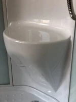 Душевая кабина Royal Bath HP RB 80HP6-WT с низким поддоном, с сиденьем