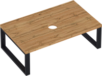 Столешница с раковиной 1MarKa Grunge Loft 80 дуб вотан