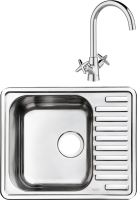 Комплект Мойка IDDIS Strit + Смеситель Acros ACRSB00i05 хром