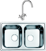 Комплект Мойка IDDIS Strit + Смеситель Acros ACRSB00i05 хром