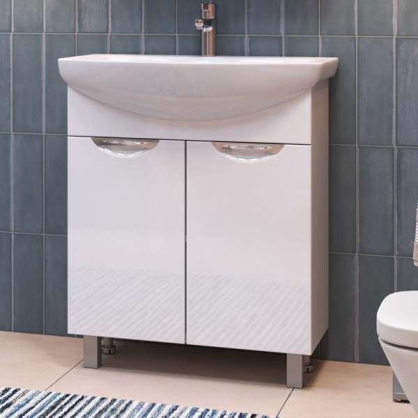 Тумба с раковиной Vigo Callao 60 2 дверцы