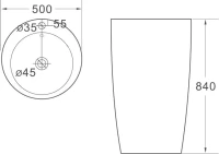 Раковина SantiLine SL-4004C Раковина SantiLine SL-4004C