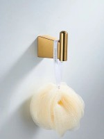 Крючок для ванной комнаты Shevanik SG5711G, золотой сатин Крючок для ванной комнаты Shevanik SG5711G, золотой сатин