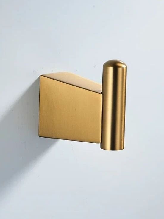 Крючок для ванной комнаты Shevanik SG5711G, золотой сатин