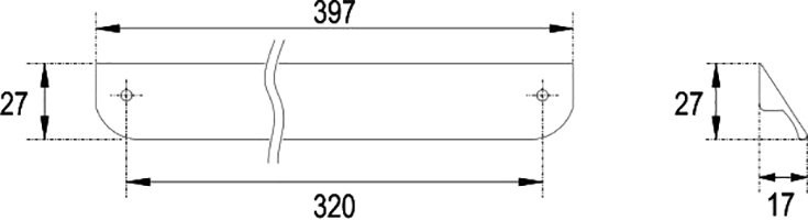 Тумба под раковину без столешницы Cezares Eco Cer-N 70 bianco lucido, ручки сатин