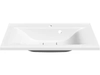 Тумба с раковиной Vincea Mia 75 бетон, раковина VCB-3M750W 75 см, белая
