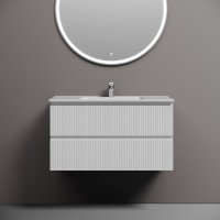 Мебель для ванной комнаты Sancos Snob T 90 bianco, раковина CN7002