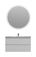 Мебель для ванной комнаты Sancos Snob T 90 bianco, раковина CN7002