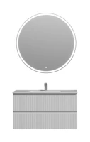 Мебель для ванной комнаты Sancos Snob T 90 bianco, раковина CN7002