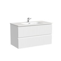 Мебель для ванной комнаты Sancos Snob T 90 bianco, раковина CN7002