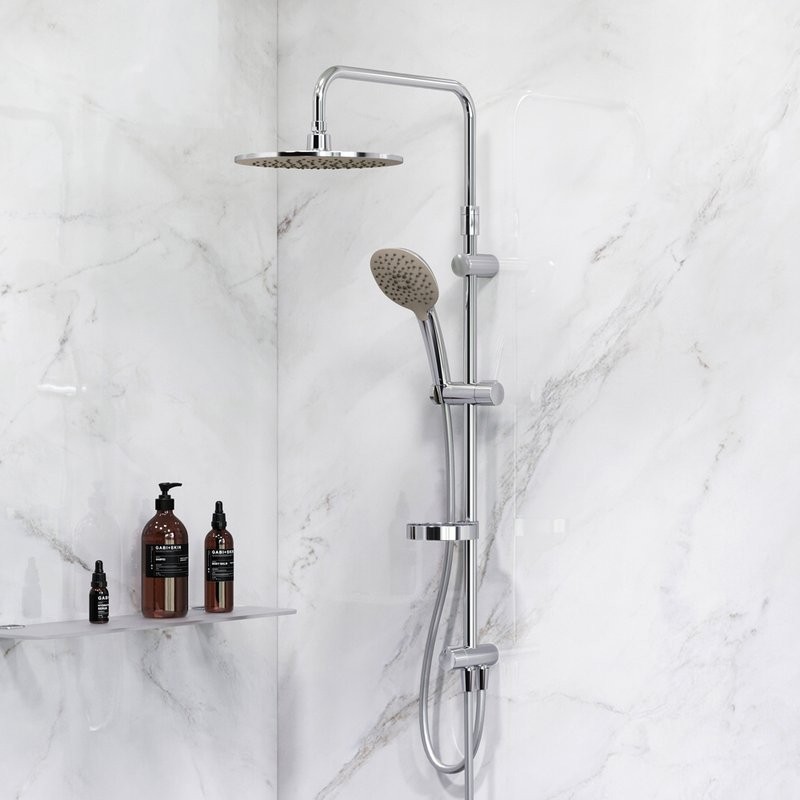 Душевой комплект Термостат AM.PM Like F8050000 + Стойка Spirit V2.0 F0770A100