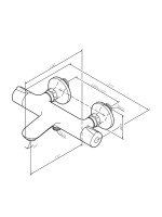 Душевой комплект Термостат AM.PM Like F8050000 + Стойка Spirit V2.0 F0770A100