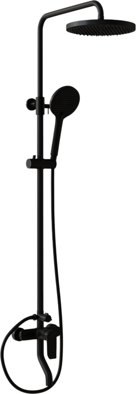 Душевая стойка RGW Shower Panels SP-25B матовый черный