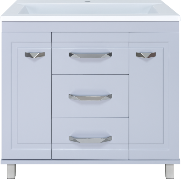 Тумба под раковину Misty Терра 90 серая