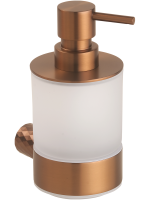 Дозатор для жидкого мыла Bemeta Copra 176109010 настенный, медь