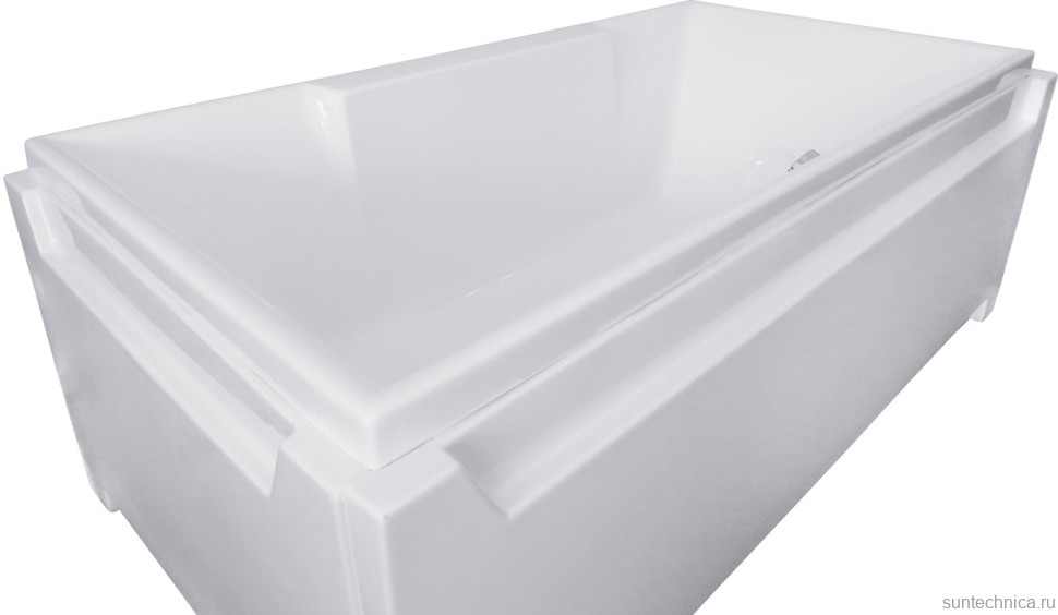 Акриловая ванна Royal Bath Triumph RB 665101 170x90 см, пристенная, белая, с каркасом, с экранами