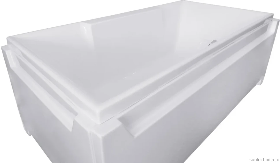Акриловая ванна Royal Bath Triumph RB 665101 170x90 см, пристенная, белая, с каркасом, с экранами