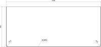 Мебель для ванной комнаты STWORKI Берген 60 серая с темной столешницей 122, с раковиной на выбор, L
