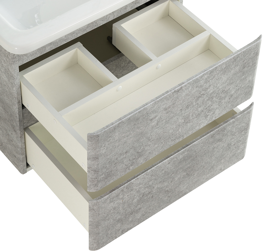 Мебель для ванной комнаты BelBagno Albano-Cer 60 подвесная, cemento verona grigio