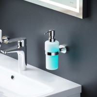 Дозатор для жидкого мыла AM.PM Sense L A7436900 настенный, хром Дозатор для жидкого мыла AM.PM Sense L A7436900 настенный, хром