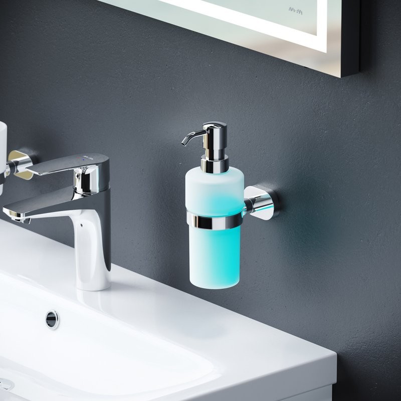 Дозатор для жидкого мыла AM.PM Sense L A7436900 настенный, хром