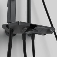 Душевая стойка Berges Pulsar 075012 с гигиеническим душем, матовая черная