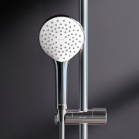 Душевой комплект Смеситель AM.PM X-Joy F85A10000 + Стойка Gem F0790000