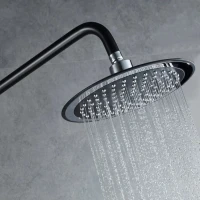 Душевая стойка Shevanik S9836H черный, хром