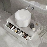 Накладная раковина KERAMA MARAZZI Magica MA.wb.42 белая
