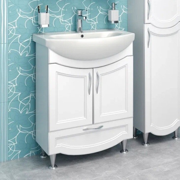 Тумба под раковину Runo Неаполь 65, напольная