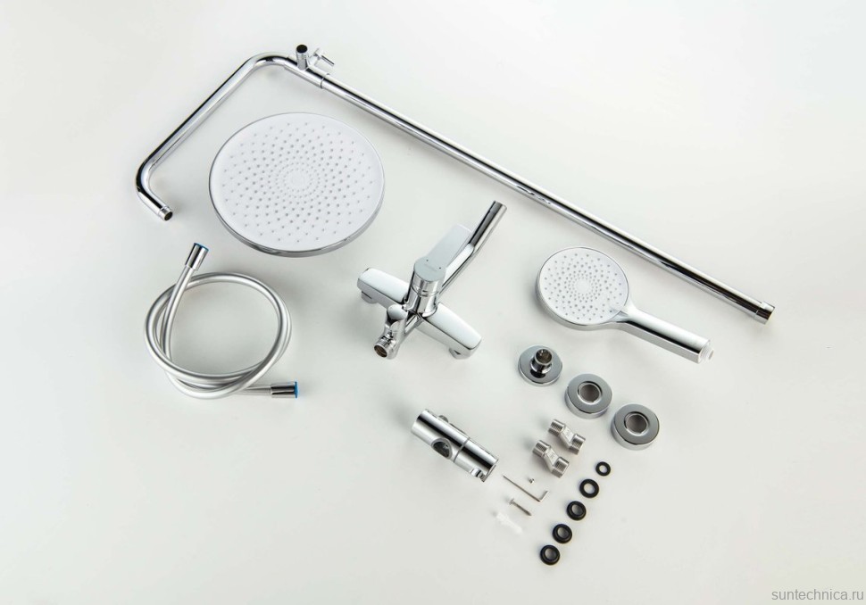 Душевая стойка AQUATEK Лугано AQ2740CR хром