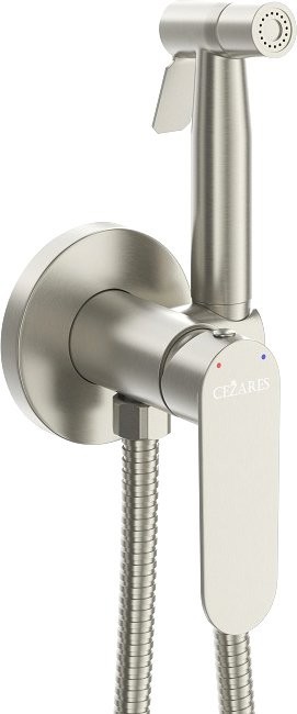 Гигиенический душ Cezares Stylus STYLUS-DIF-IN С ВНУТРЕННЕЙ ЧАСТЬЮ, сатин