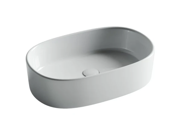 Накладная раковина Ceramicanova Element CN6075 белая глянцевая