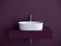 Накладная раковина Ceramicanova Element CN6075 белая глянцевая