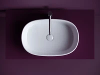 Накладная раковина Ceramicanova Element CN6075 белая глянцевая