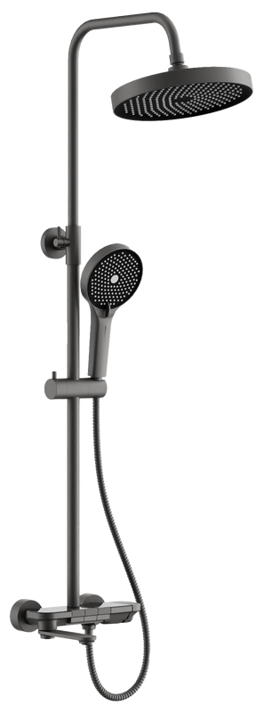 Душевая стойка BELZ B713 B25713-3 оружейная сталь