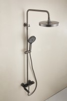 Душевая стойка BELZ B713 B25713-3 оружейная сталь