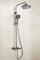 Душевая стойка BELZ B713 B25713-3 оружейная сталь