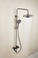 Душевая стойка BELZ B713 B25713-3 оружейная сталь