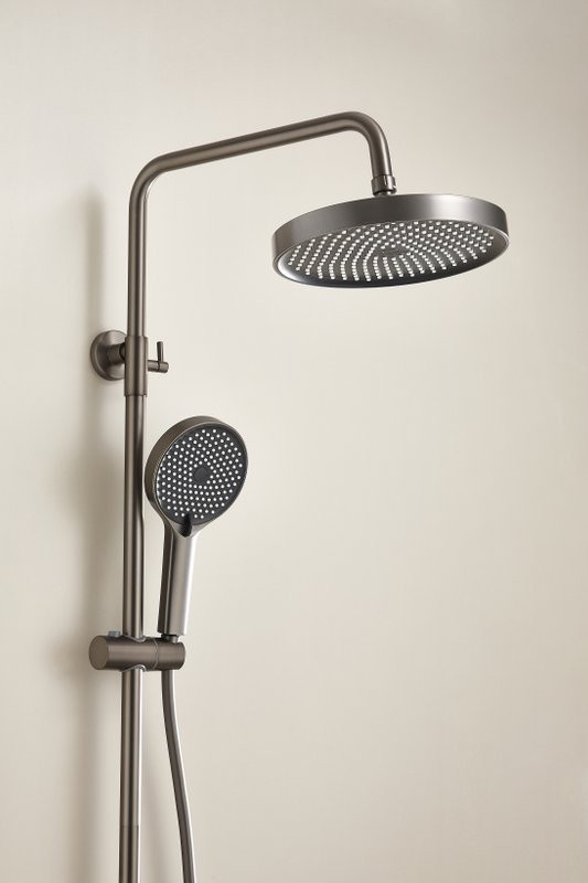 Душевая стойка BELZ B713 B25713-3 оружейная сталь