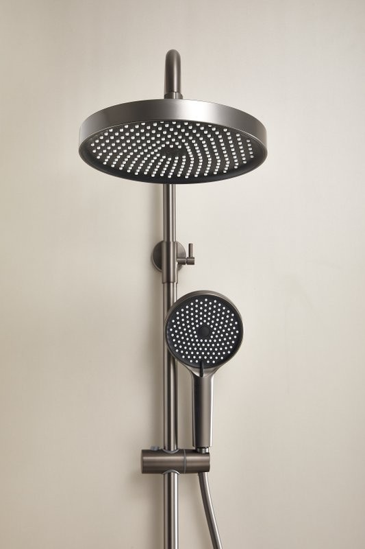 Душевая стойка BELZ B713 B25713-3 оружейная сталь