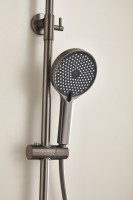 Душевая стойка BELZ B713 B25713-3 оружейная сталь