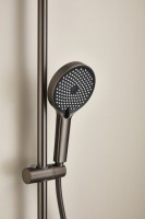 Душевая стойка BELZ B713 B25713-3 оружейная сталь