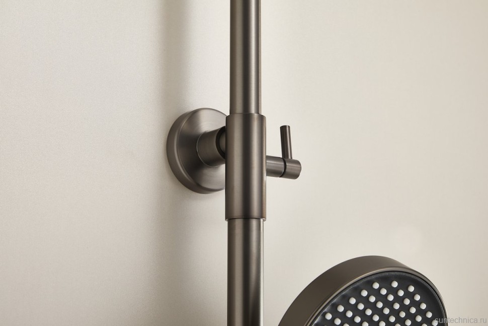 Душевая стойка BELZ B713 B25713-3 оружейная сталь